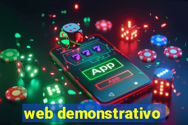 web demonstrativo